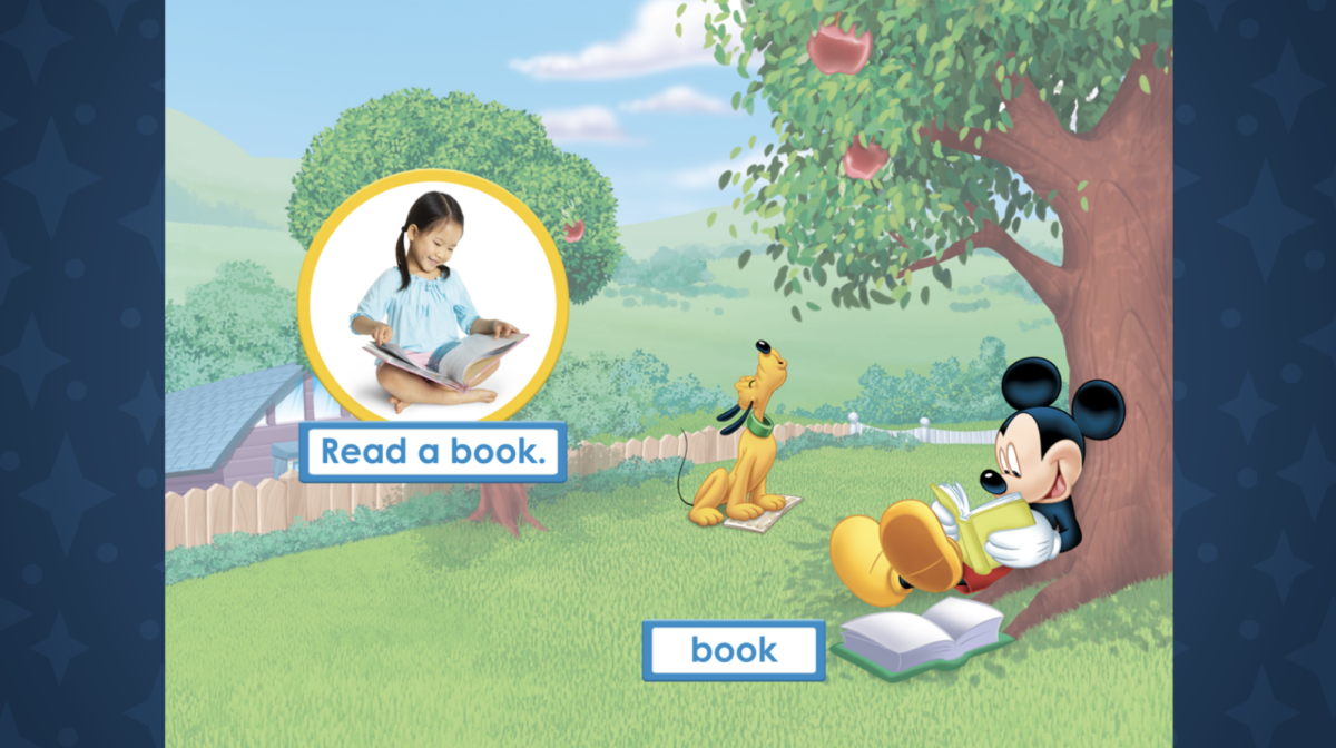 和迪士尼人物一起閱讀讓學習更有趣